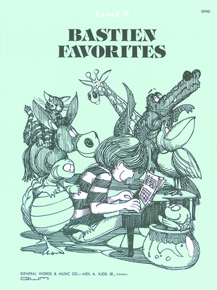 Book cover for Bastien Favorites, Level 3