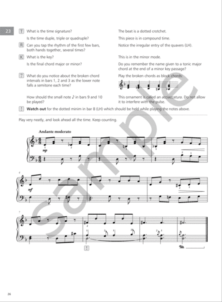 Right@Sight - Piano Grade 4 Piano Method scores gallery preview page 5