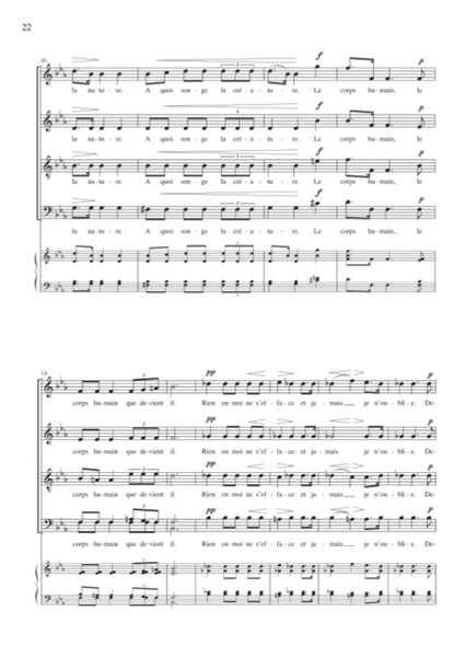 Trois choeurs, Op. 25