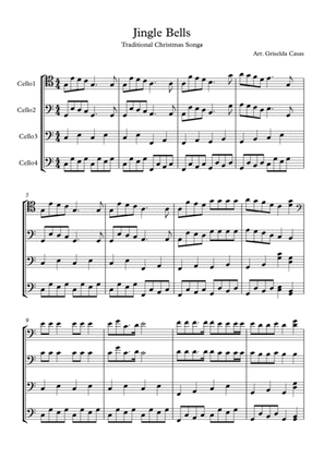 Jingle Bells - Cello Quartet