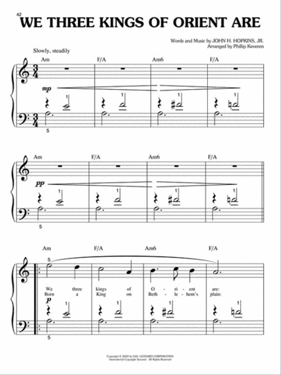 Joy to the World Joy to the World Easy Piano scores gallery preview page 3