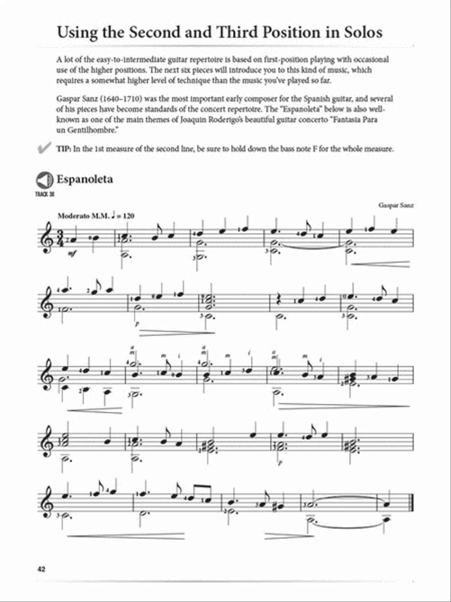 A Modern Approach to Classical Guitar – 2nd Edition Acoustic Guitar scores gallery preview page 5