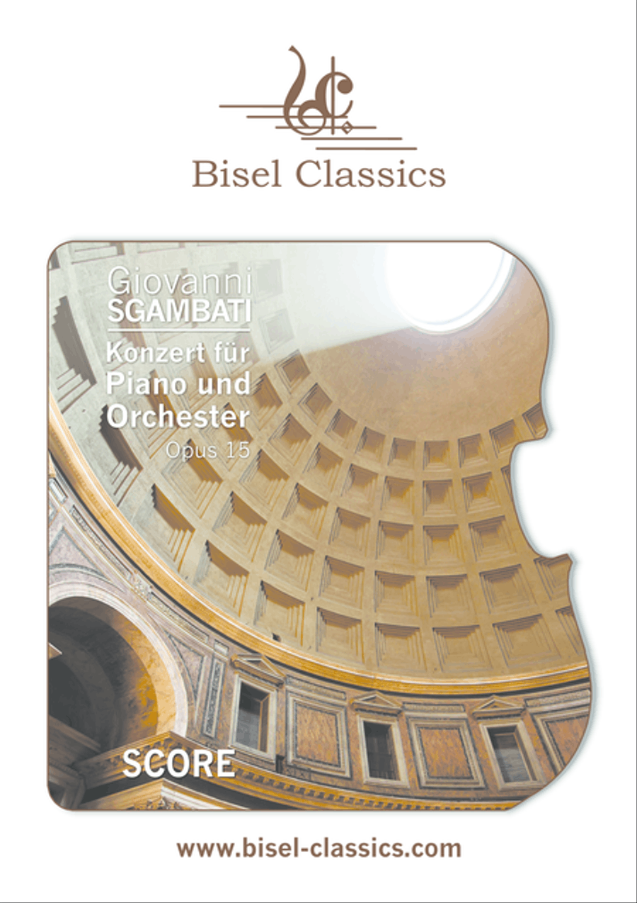 Konzert fur Piano und Orchester, Opus 15 Orchestra scores gallery preview page 1