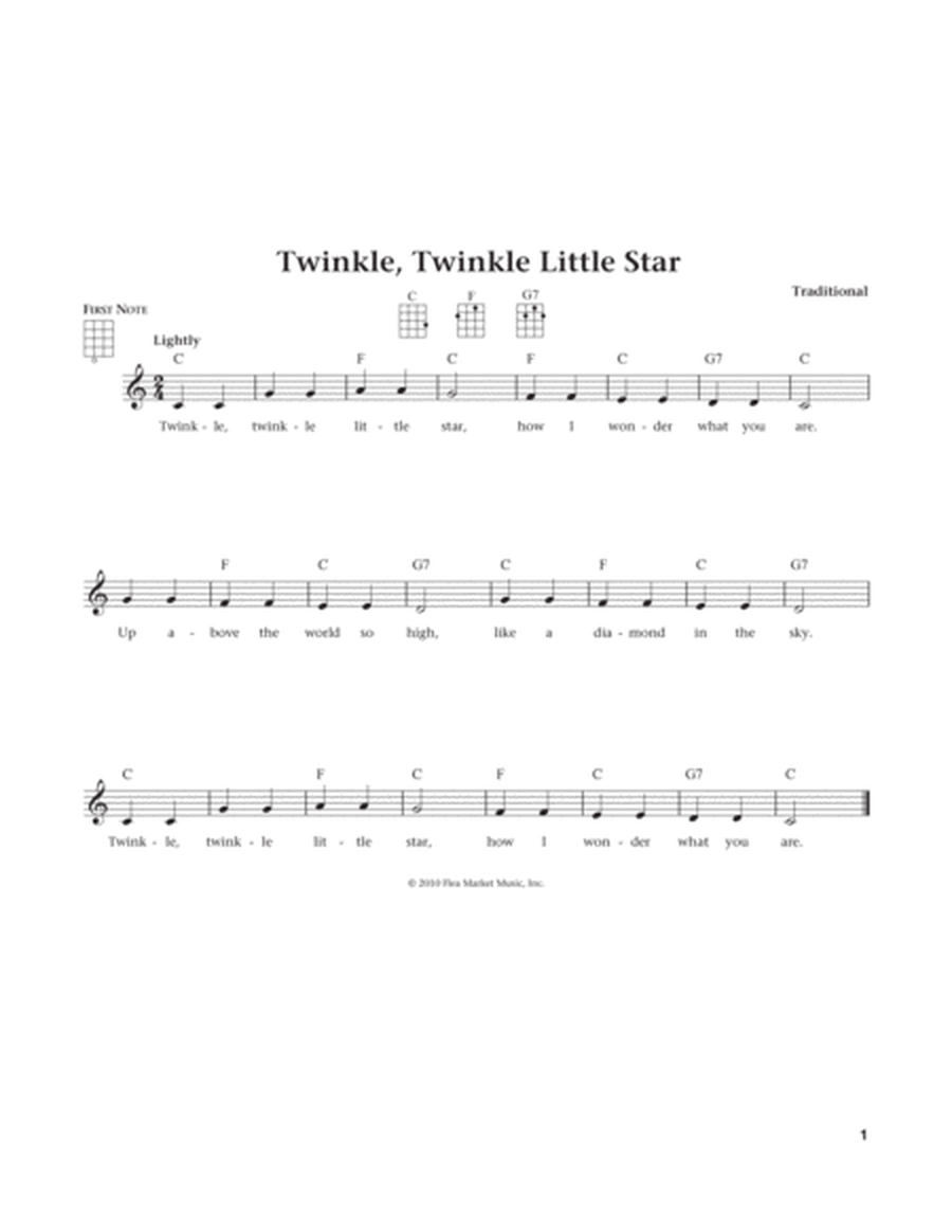 Twinkle, Twinkle Little Star (from The Daily Ukulele) (arr. Liz and Jim Beloff)