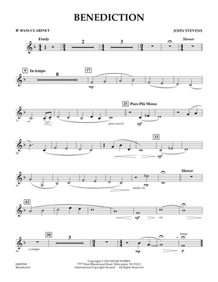 Benediction - Bb Bass Clarinet