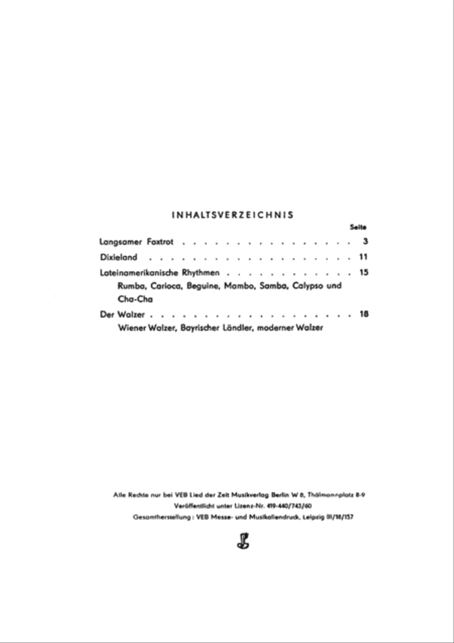 Der Tanzpianist von heute II Voice scores gallery preview page 3