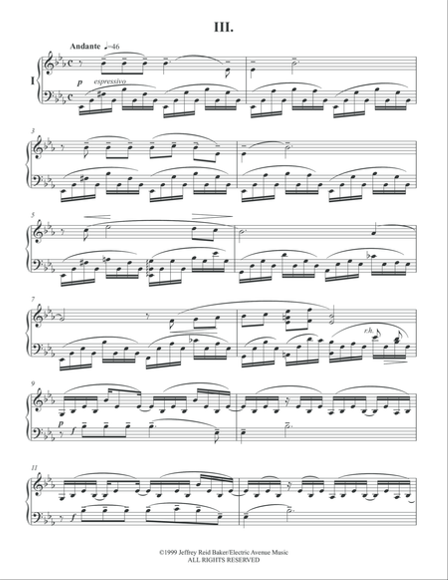 Rachmaninoff/Baker - Sonata for Two Pianos in G Minor: 3rd Movement 2 Pianos, 4-Hands scores gallery preview page 2
