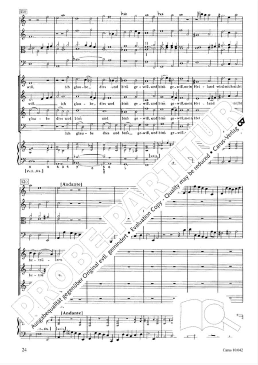 Mein Freund ist mein 4-Part scores gallery preview page 25