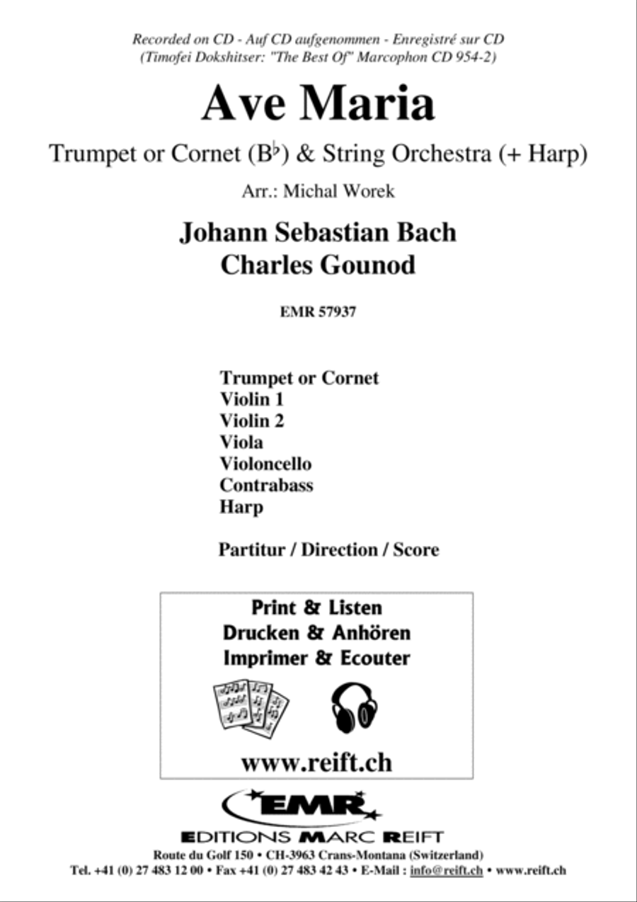 Ave Maria String Orchestra scores gallery preview page 2