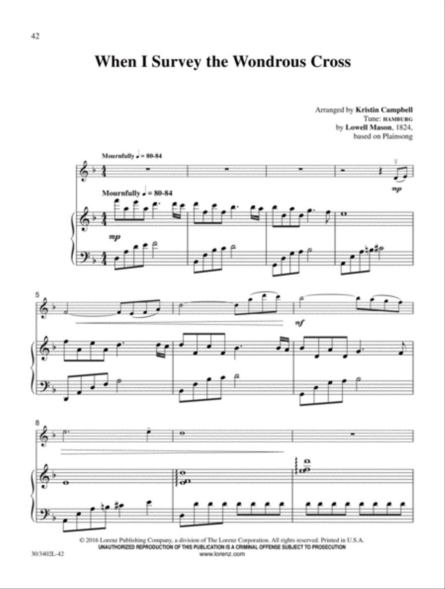 The Everlasting Song Violin Solo scores gallery preview page 16