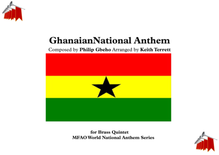 Ghanaian National Anthem )God Bless Our Homeland Ghana) for Brass Quintet image number null