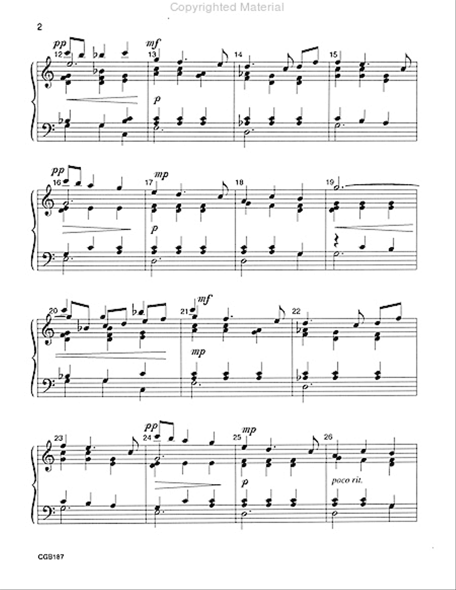 Sheltering Wings Handbell Choir scores gallery preview page 3