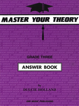 Book cover for Master Your Theory Answer Book 3