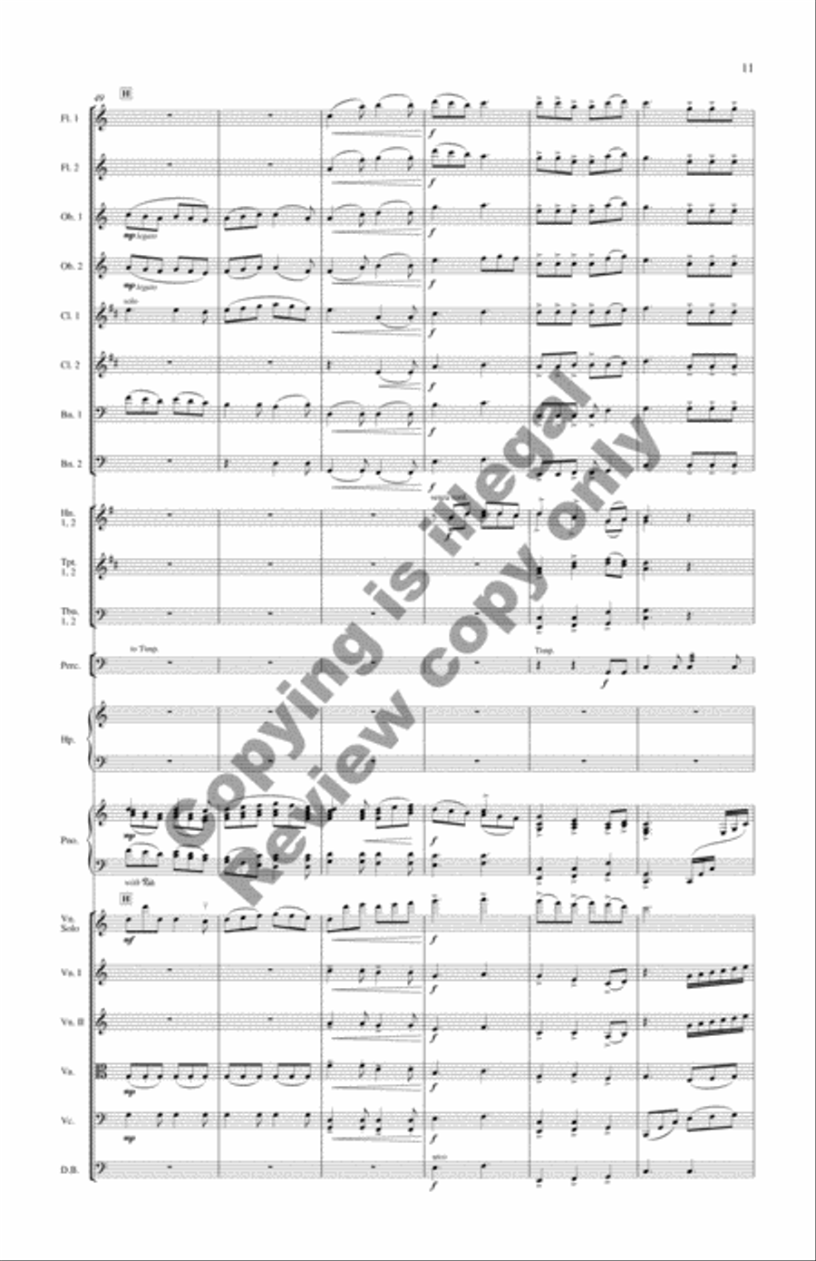 The Sussex Carol The Sussex Carol Orchestra scores gallery preview page 8
