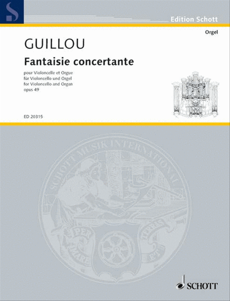 Fantaisie concertante Cello scores gallery preview page 1