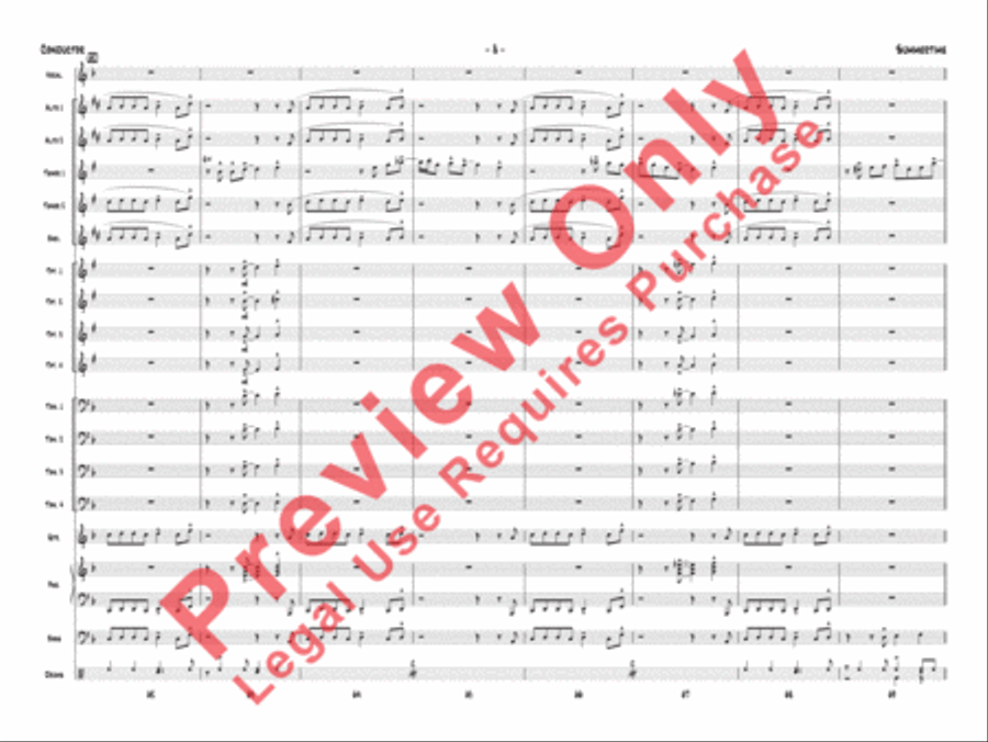 Summertime Jazz Ensemble scores gallery preview page 27
