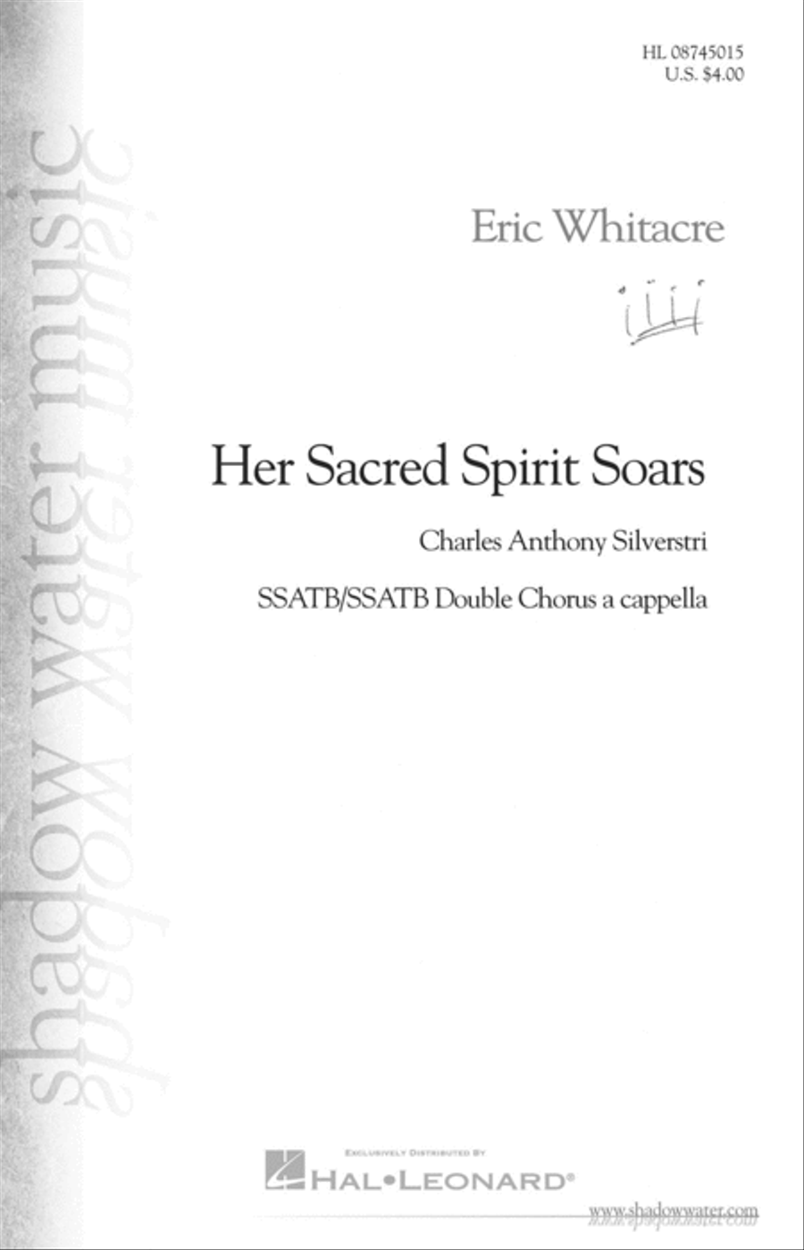 Her Sacred Spirit Soars 4-Part scores gallery preview page 1