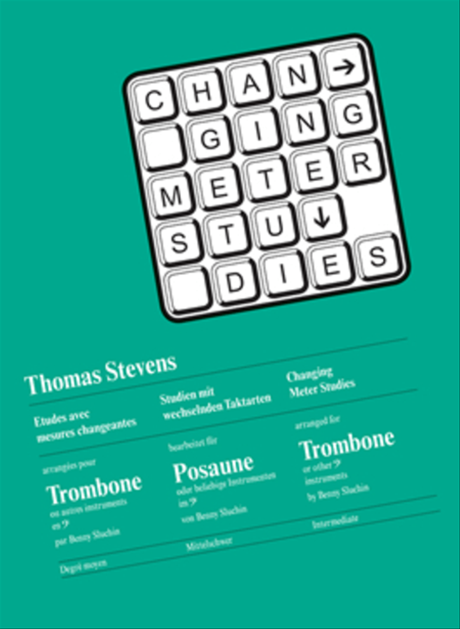 Changing Meter Studies Trombone Solo scores gallery preview page 1