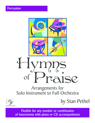 Book cover for Hymns of Praise - Percussion