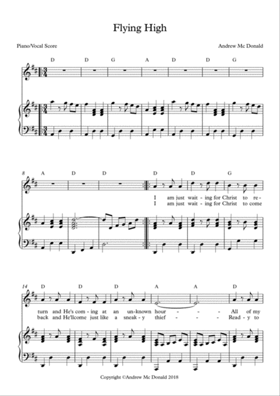 Flying High Voice scores gallery preview page 2