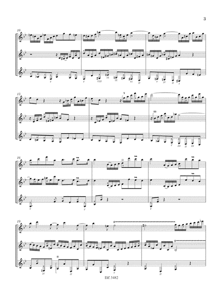 Six Trio Sonatas, Sonata II