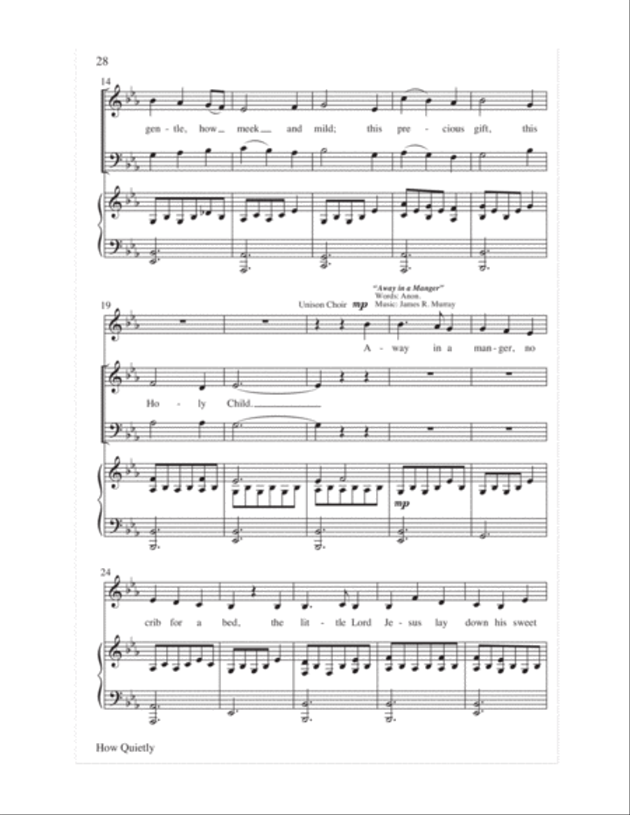 Let the Children Sing 4-Part scores gallery preview page 30