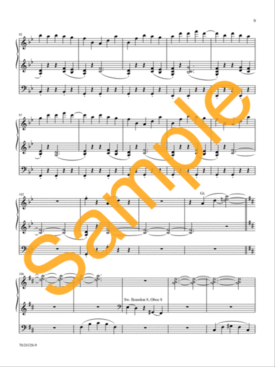 An Array of Voluntaries Organ Solo scores gallery preview page 8