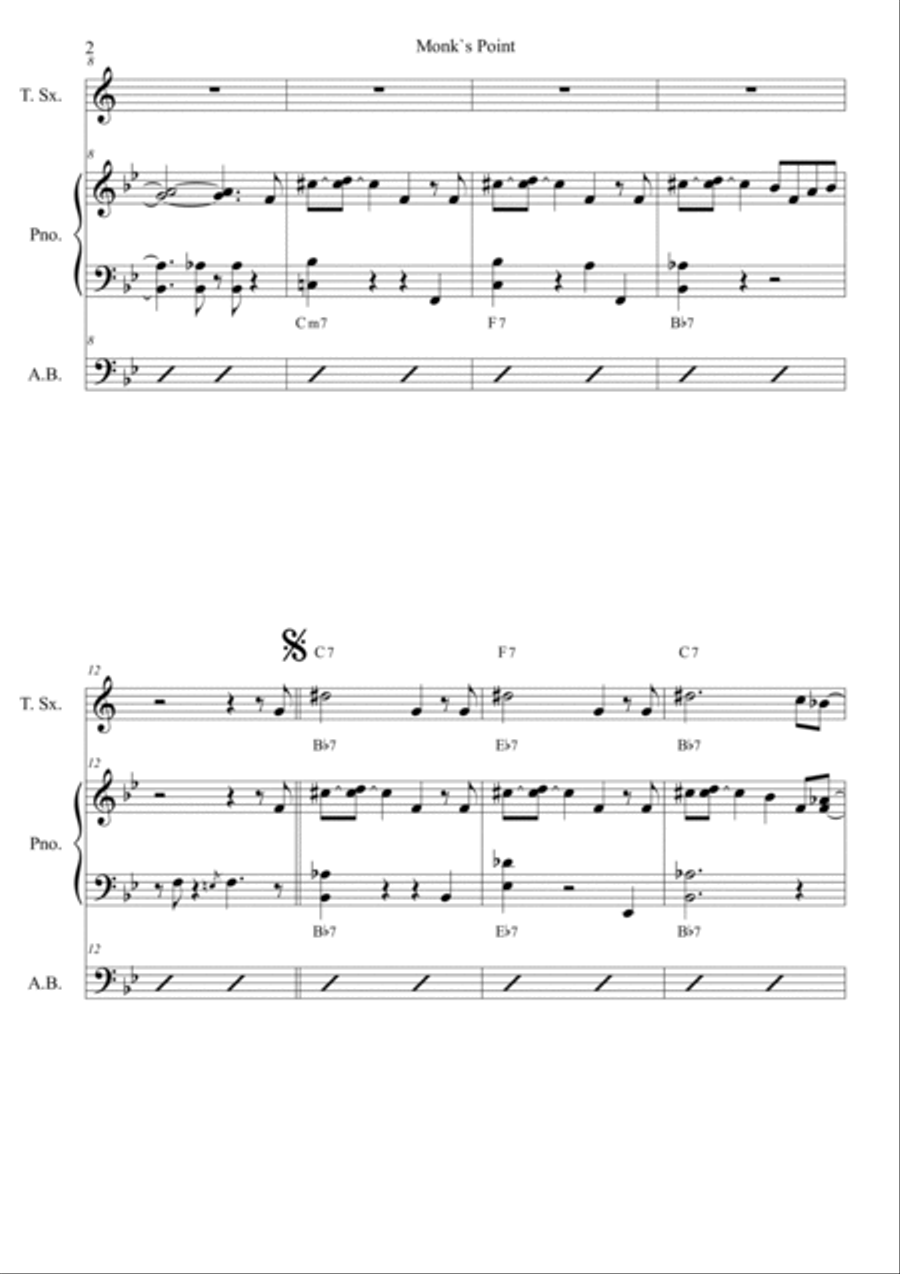 Monk's Point Small Ensemble scores gallery preview page 3