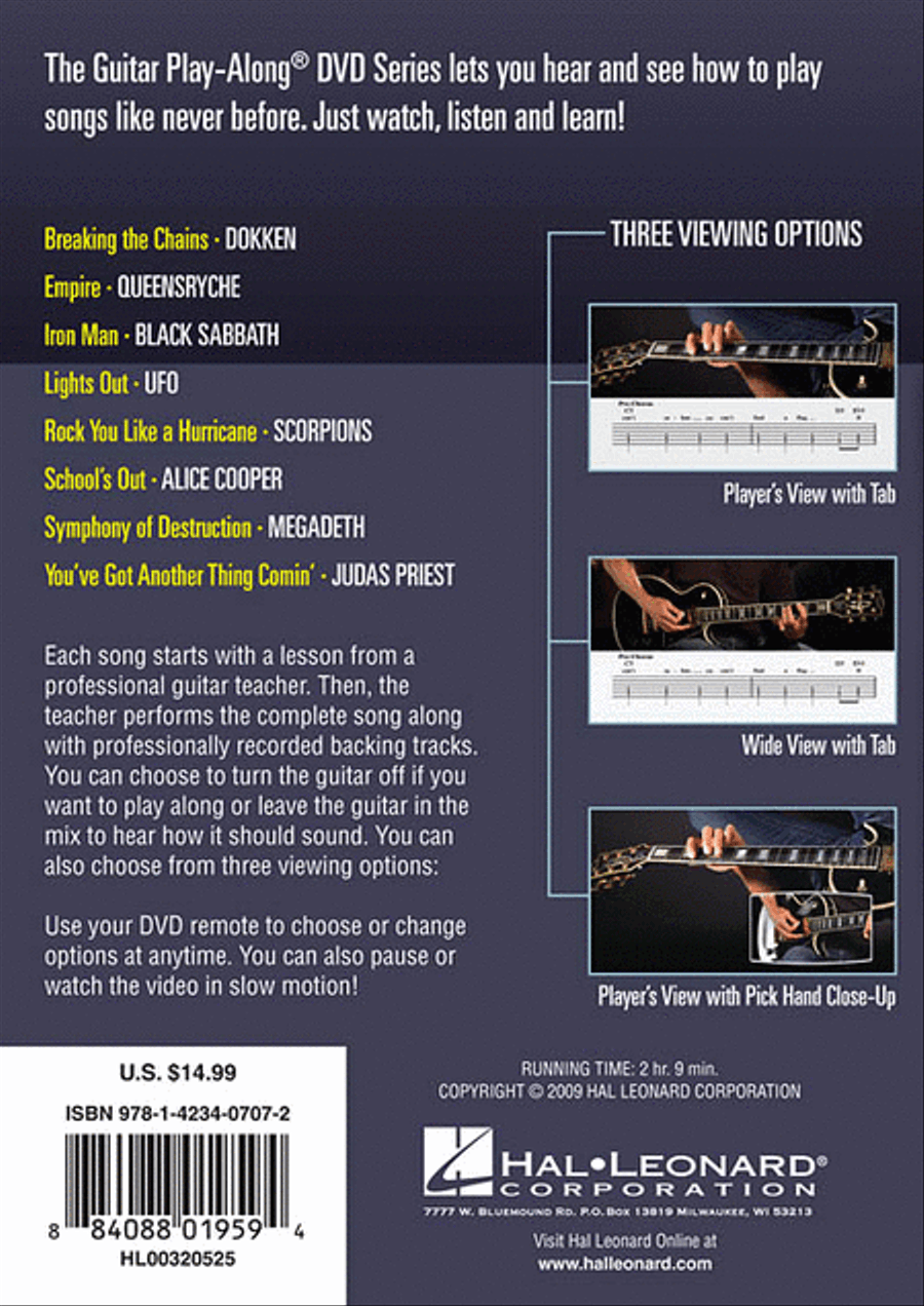 Classic Metal Electric Guitar scores gallery preview page 2