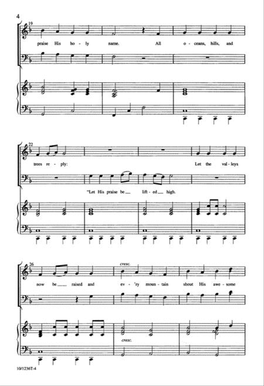 Come Sing Unto The Lord 2-Part scores gallery preview page 4