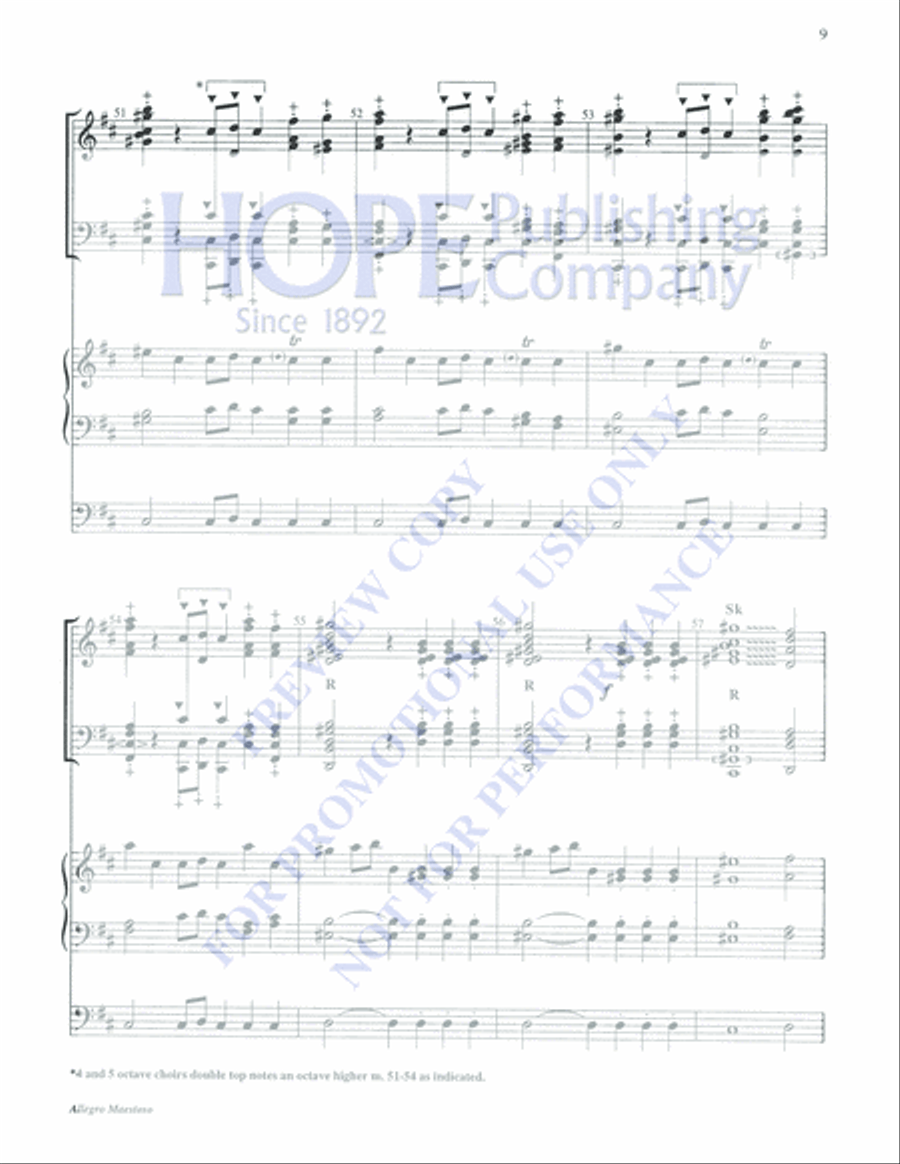Allegro Maestoso 5-Octaves scores gallery preview page 9