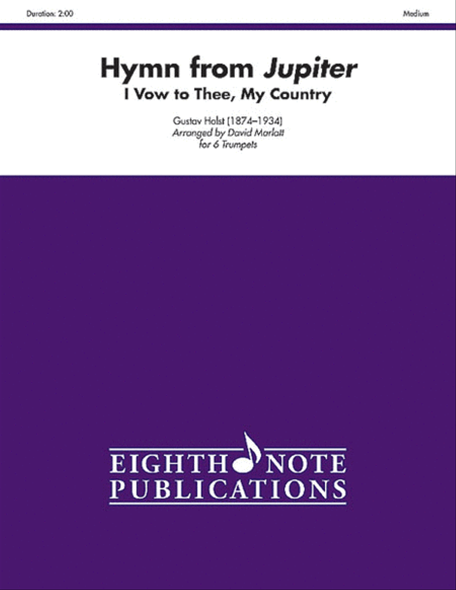 Hymn from Jupiter Small Ensemble scores gallery preview page 1