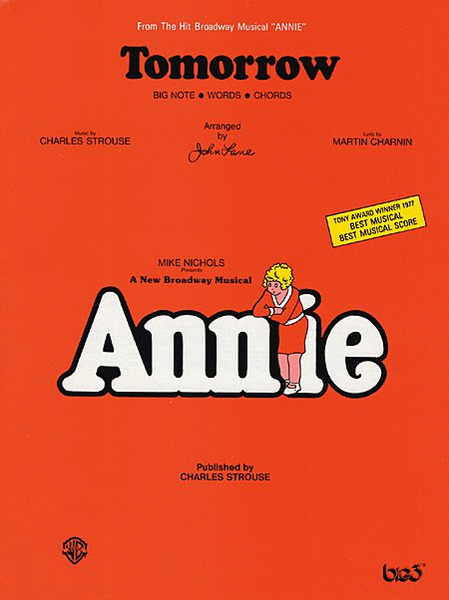 Tomorrow (from Annie)