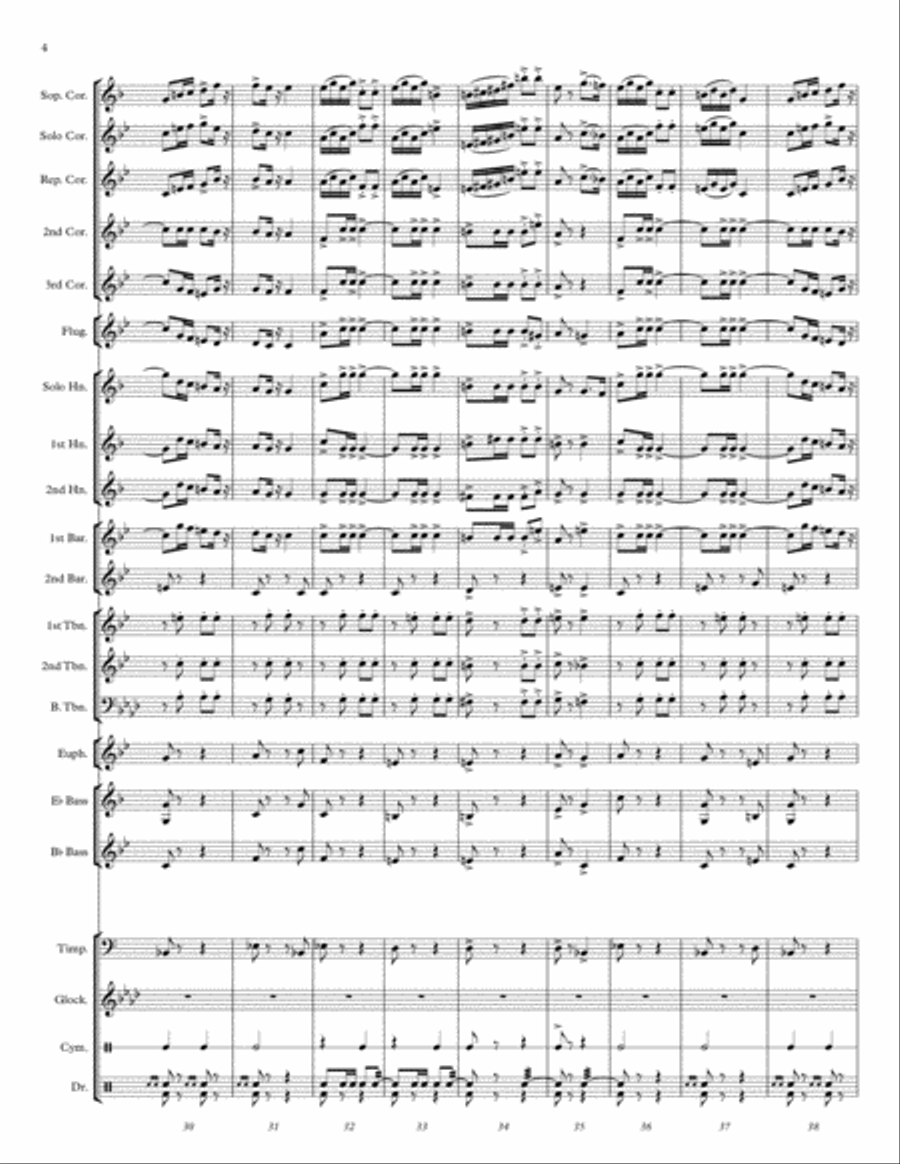 Karussellbrise Karussellbrise Brass Band scores gallery preview page 5