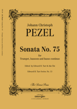 Book cover for Sonata No 75 (Bicinia)