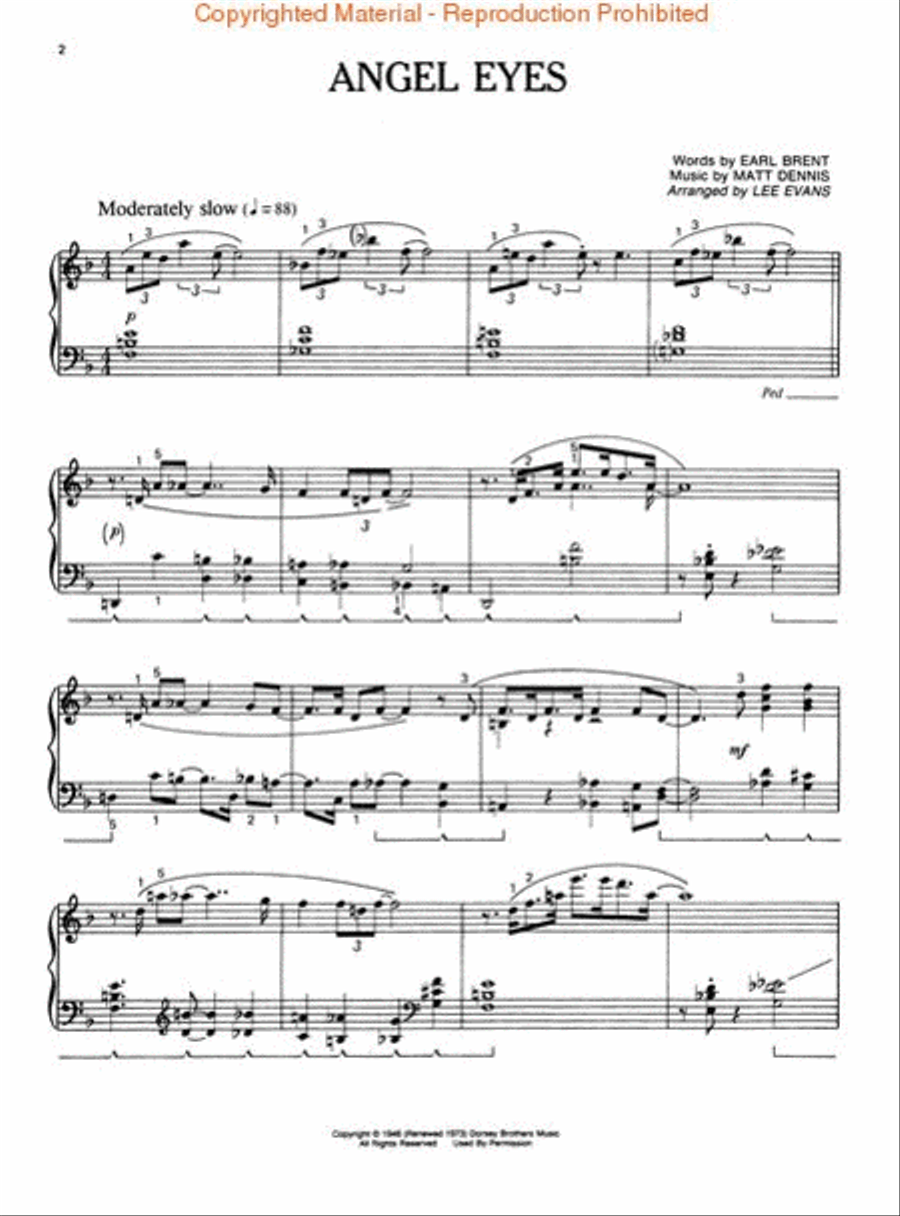 Easy Jazz Standards Easy Jazz Standards Piano Solo scores gallery preview page 2