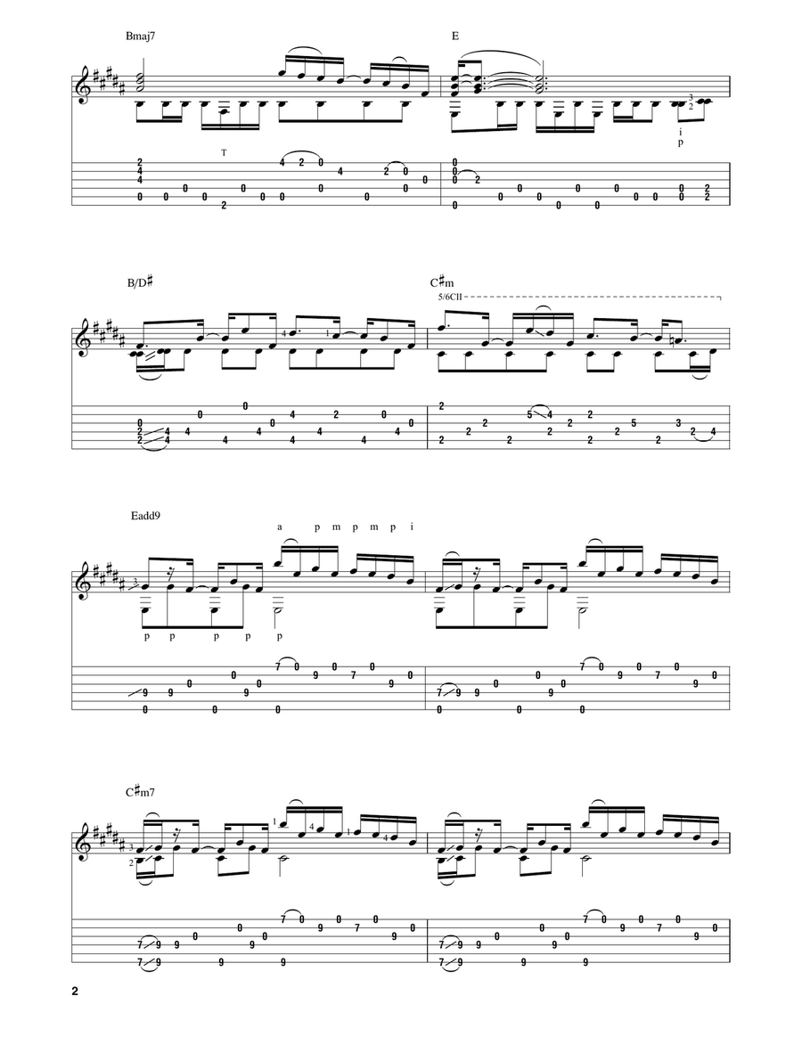 Grand Canyon Guitar Solo scores gallery preview page 2