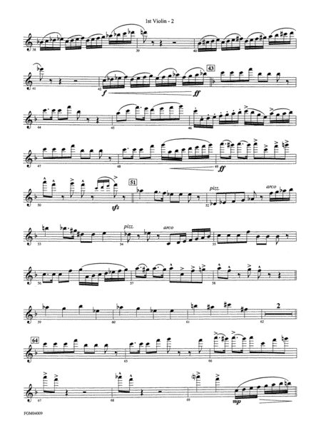 The Polar Express, Concert Suite from: 1st Violin
