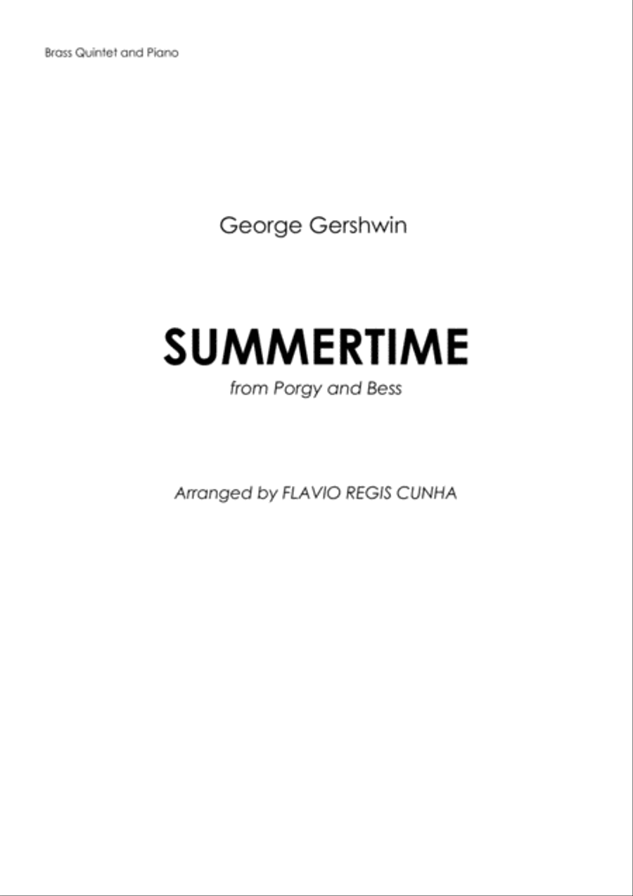 Summertime Small Ensemble scores gallery preview page 1