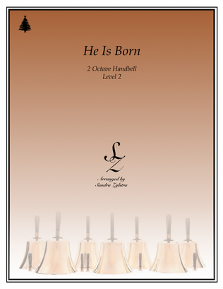 He Is Born (Il est né, le divin Enfant) (2 octave handbells)