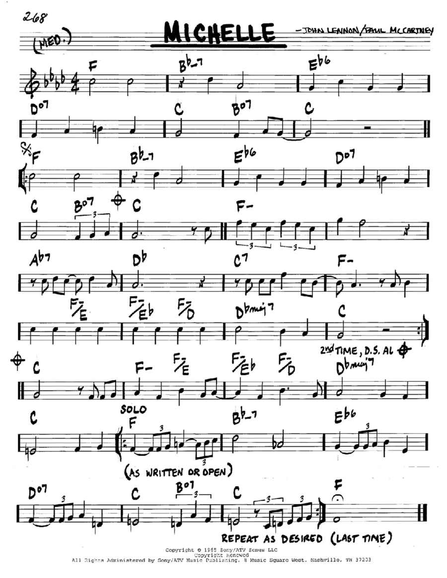 Michelle Piano scores gallery preview page 1