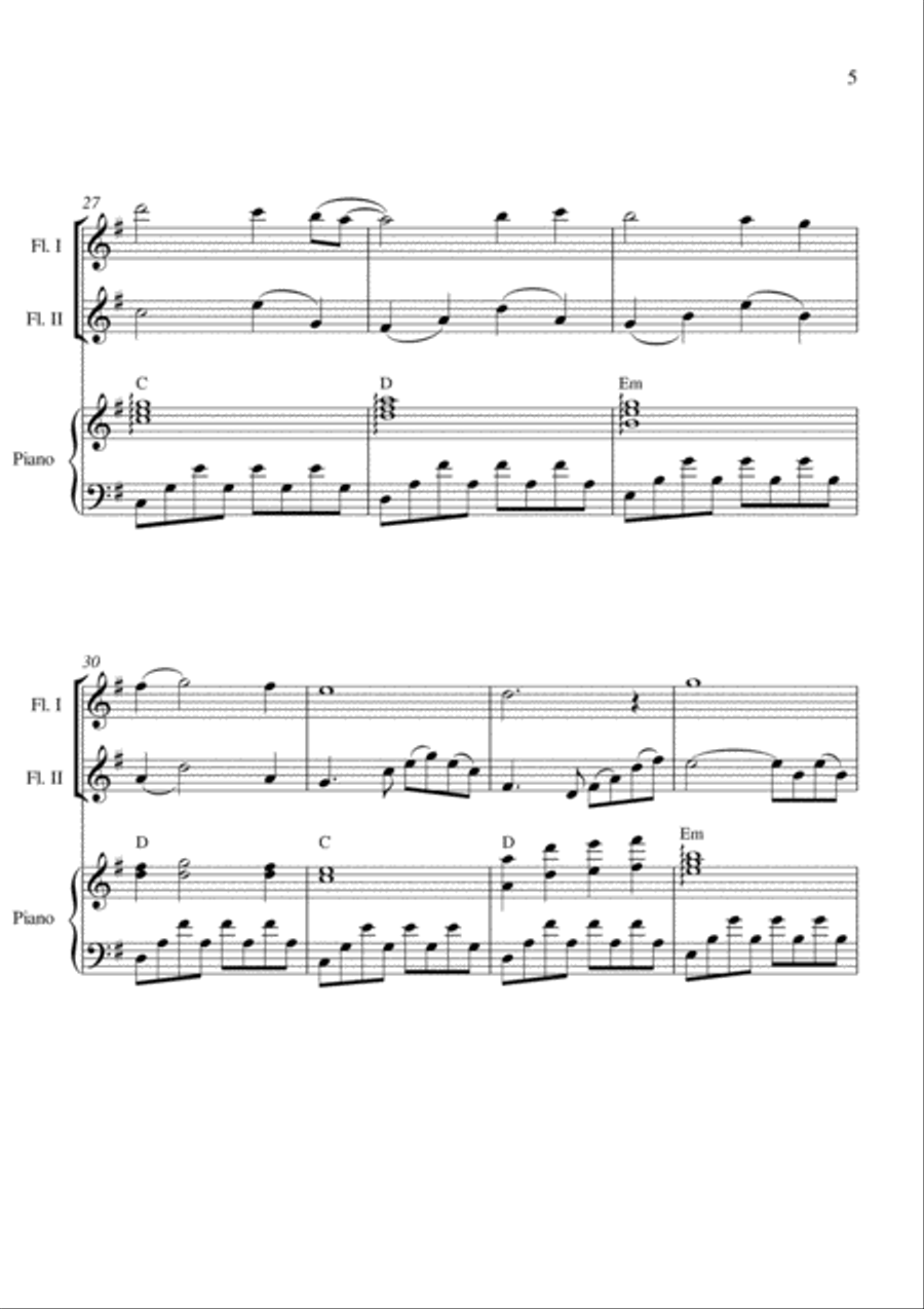 My Heart Will Go On (Love Theme from Titanic) Piano scores gallery preview page 5