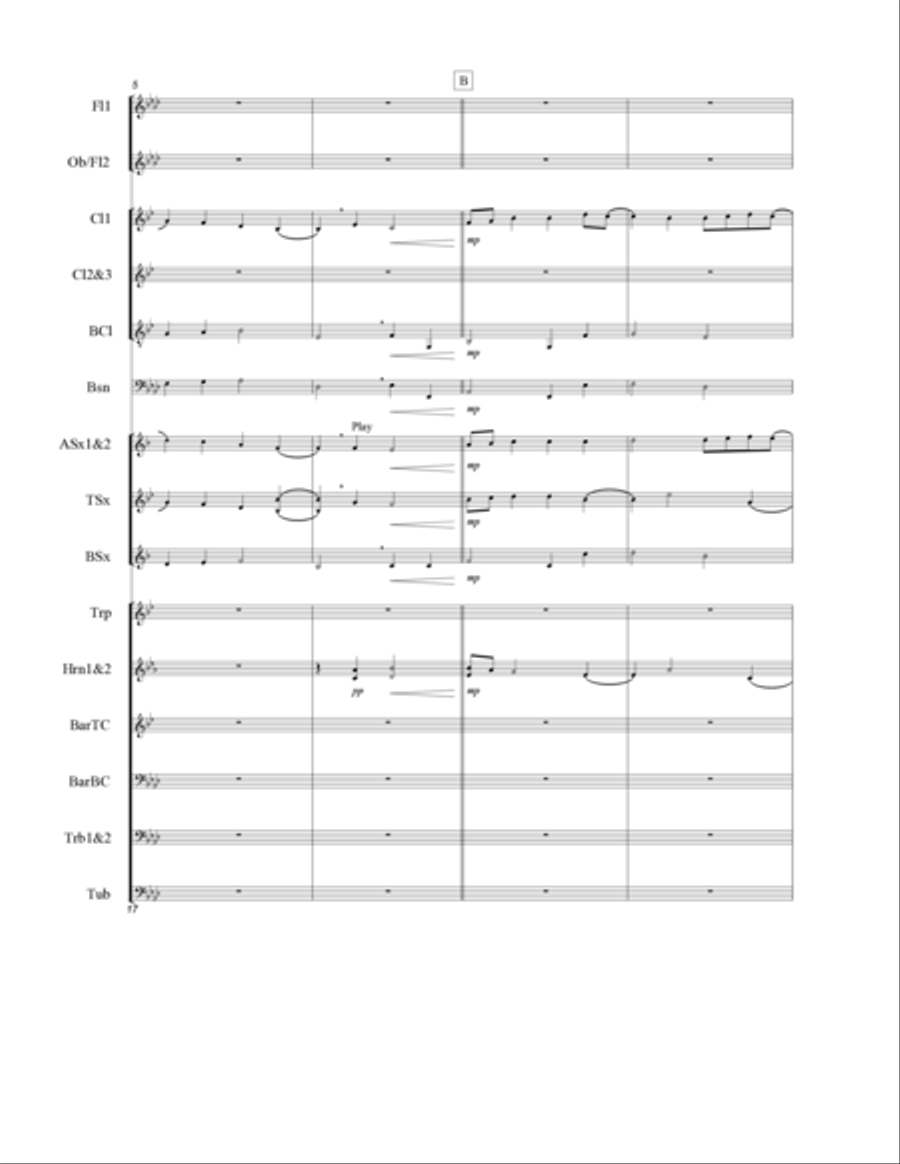Building The Barn Concert Band scores gallery preview page 6