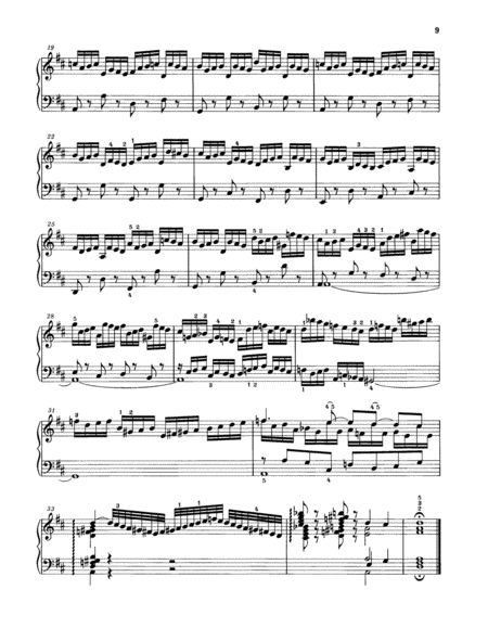 Prelude V and Fugue V D major