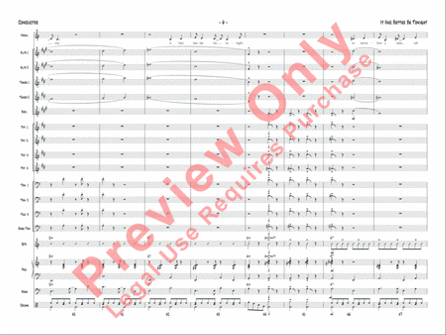 It Had Better Be Tonight Jazz Ensemble scores gallery preview page 9