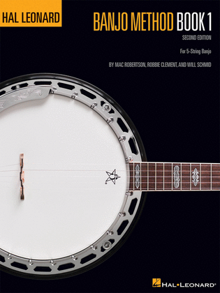 Book cover for Hal Leonard Banjo Method – Book 1 – 2nd Edition