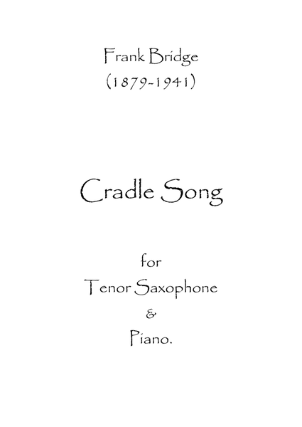 Cradle Song image number null