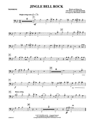 Jingle Bell Rock: 1st Trombone