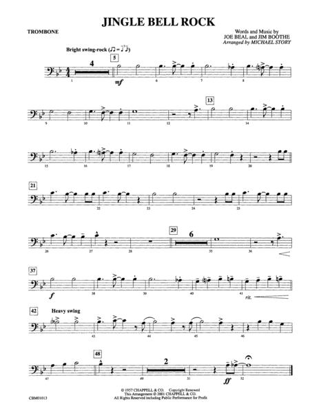 Jingle Bell Rock: 1st Trombone