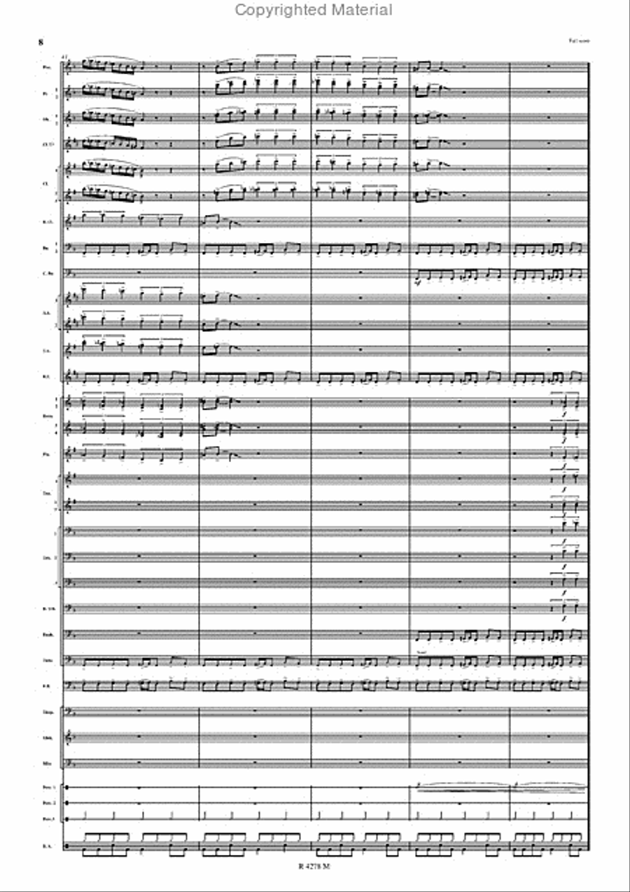 Peter Gun Grade 2 + Peter Gun Grade 2 + Concert Band scores gallery preview page 9